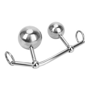 Steel Female Bondage For Anus And Vagina Female Chastity Device Zp082