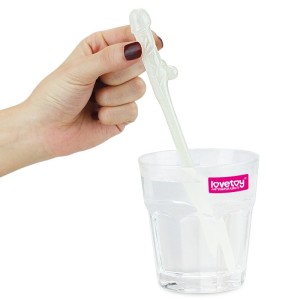 Original Willy Straws Cocktail Luminous Tubes In The Shape Of A Penis, 9 Pcs