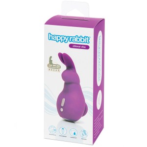 Happy Rabbit Mini Ears Clit Vibrator-purple