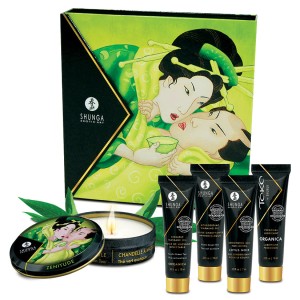 Geishas Secrets Gift Set Organica Exotic  Green Tea