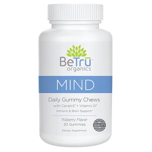 Be Tru Organics Mind Gummy Chews Bottle Of 30