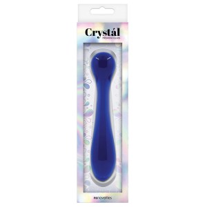 Crystal Pleasure Wand Blue
