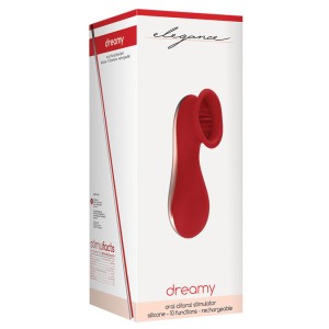 Elegance Dreamy Oral Clitoral Stimulator-red