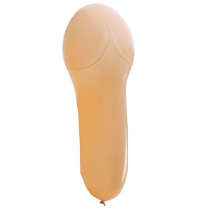 Naughty Party Balloons Penis 8 Pack Nude