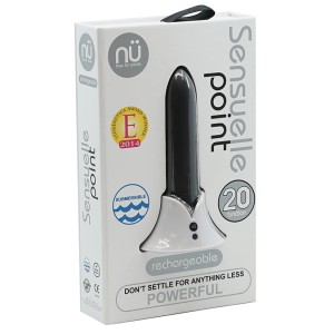Sensuelle Point Rechargeable Bullet-black