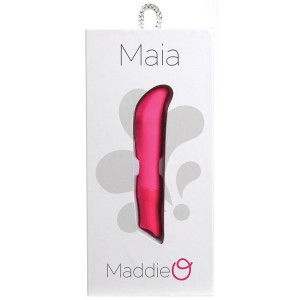 Maia Maddie Rechargeable Silicone Bullet-neon Pink 4.5