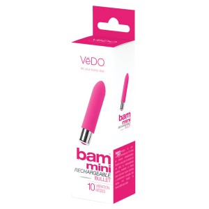 Vedo Bam Mini Rechargeable Bullet-pink