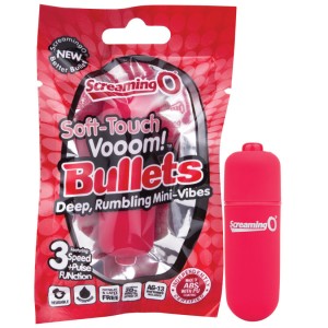 Soft-touch Vooom! Bullets Red
