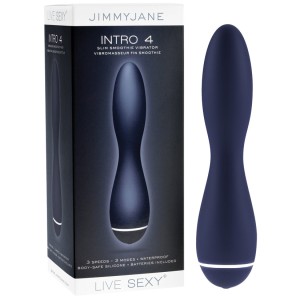 Jimmyjane Live Sexy Intro 4 Slim Smoothie Vibe-blue 7
