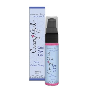 Crazy Girl Oral Sex Gel-cotton Candy 2.2oz