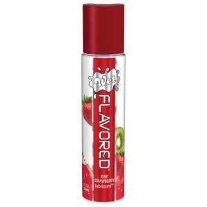 Wet Flavored Gel Lubricant Strawberry Kiwi 1 Fl. Oz.