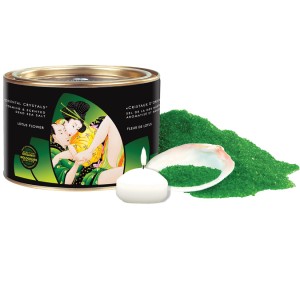 Shunga Organica Intimate Dead Sea Salts-lotus Flower 20oz