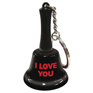 I Love You Key Chain Bell