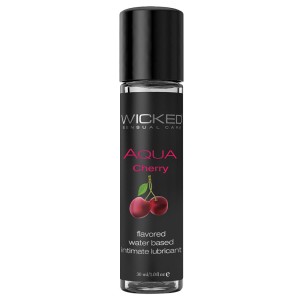 Aqua Cherry Water-based Lubricant 1 Oz