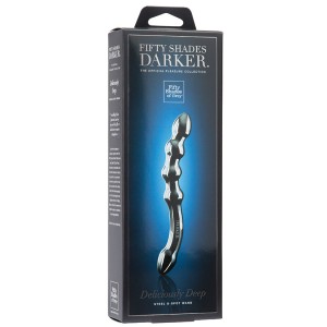 Fifty Shades Darker Delicioulsy Deep Steel G-spot Wand 10