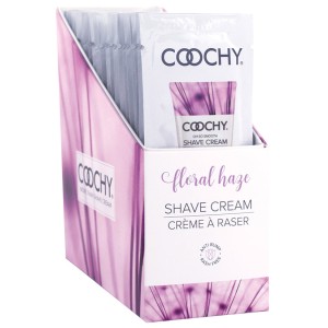 Coochy Shave Cream Floral Haze 15 Ml Foils 24 Count Display