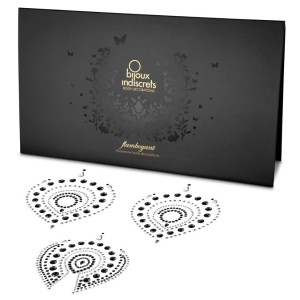 Bijoux Flamboyant Pasties-black & Silver