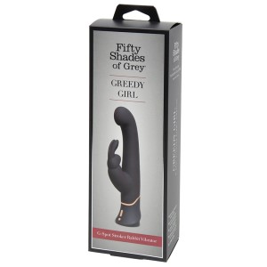 Fifty Shades Of Grey Greedy Girl Stroking Motion G-spot Vibrator