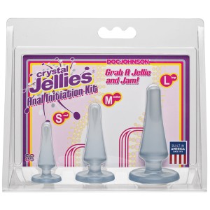 Crystal Jellies Anal Initiation Kit Clear