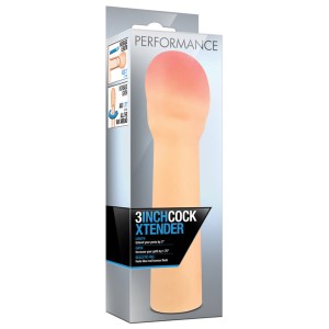 Performance 3 In. Cock Xtender Beige