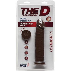 The D Realistic Slim Ultraskyn-chocolate 8    [regular Price 21.65]