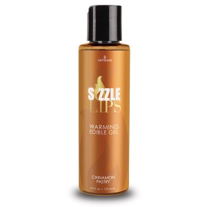 Sizzle Lips Warming Edible Gel-cinnamon Pastry 4.2oz