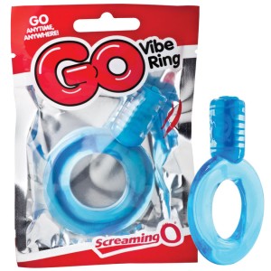 Screaming O Go Vibe Ring-blue