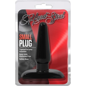 Hard Steel Small Plug Black