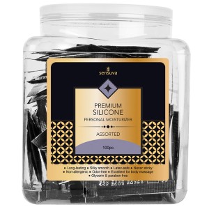 Sensuva Ultra-thick & Premium Silicone Tub Of 100