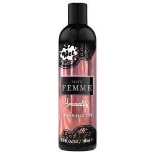 Elite Femme By Wet Massage Oil-sensuality 4oz