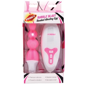 Frisky Bubble Blast Beaded Egg Vibe