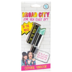 Broad City In The Mood Lipstick Vibrator  Black