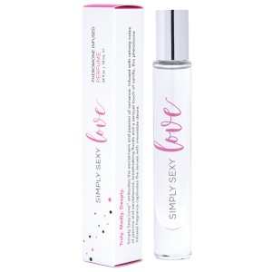 Simply Sexy Love Pheromone Infused Perfume 0.34  Oz.