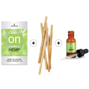On For Her Hemp Oil 5ml Display Of 12