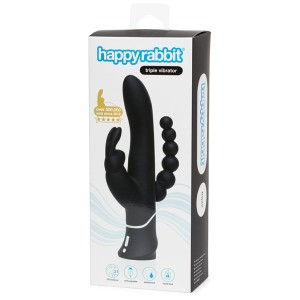 Happy Rabbit Triple Curve-black