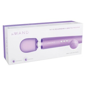 Le Wand Petite Vibrating Massager-violet