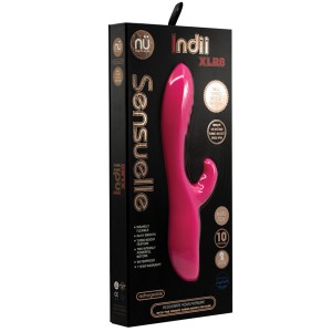 Sensuelle Indii Xlr8 Flexible Dual Stimulator-pink