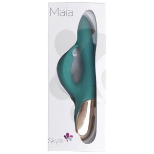 Maia Skyler Rechargeable Bendable Rabbit-green 8.5
