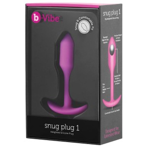 B-vibe Snug Plug 1-fuchsia