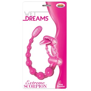 Super Xtreme Vibe Scorpion With Dual Stinger Anal Vibe Magenta