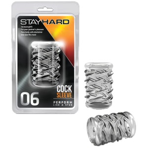 Stay Hard Cock Sleeve 06 Clear