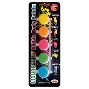 Liquored Up Edible Body Paints 5 Assorted Flavors