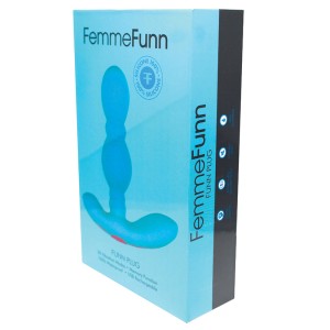 Femmefunn Vibrating Butt Plug-turquoise