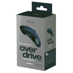 Vedo Overdrive Plus Rechargeable C-ring-just Black