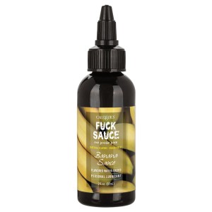 Fuck Sauce Water-based Lubricant-banana 2oz