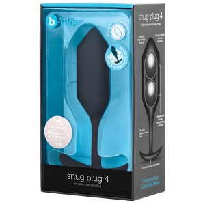B-vibe  Snug Plug 4-black