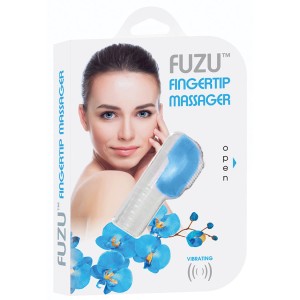 Fuzu Dual Speed Vibrating Fingertip Massager-neon Blue