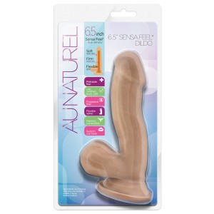 Au Naturel 6.5 Inch Sensa Feel Dildo Latin