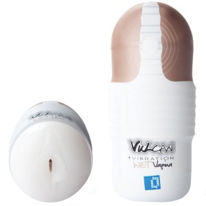 Vulcan Love Skin Masturbator White Vagina Vibe