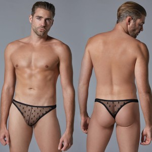 Luca Star Thong-black S/m